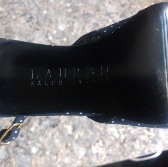 Ralph Lauren Women New Pokla-Dot Kitten Heel Pointed-Toe Pumps Size 6.5B (61) - Picture 8 of 11